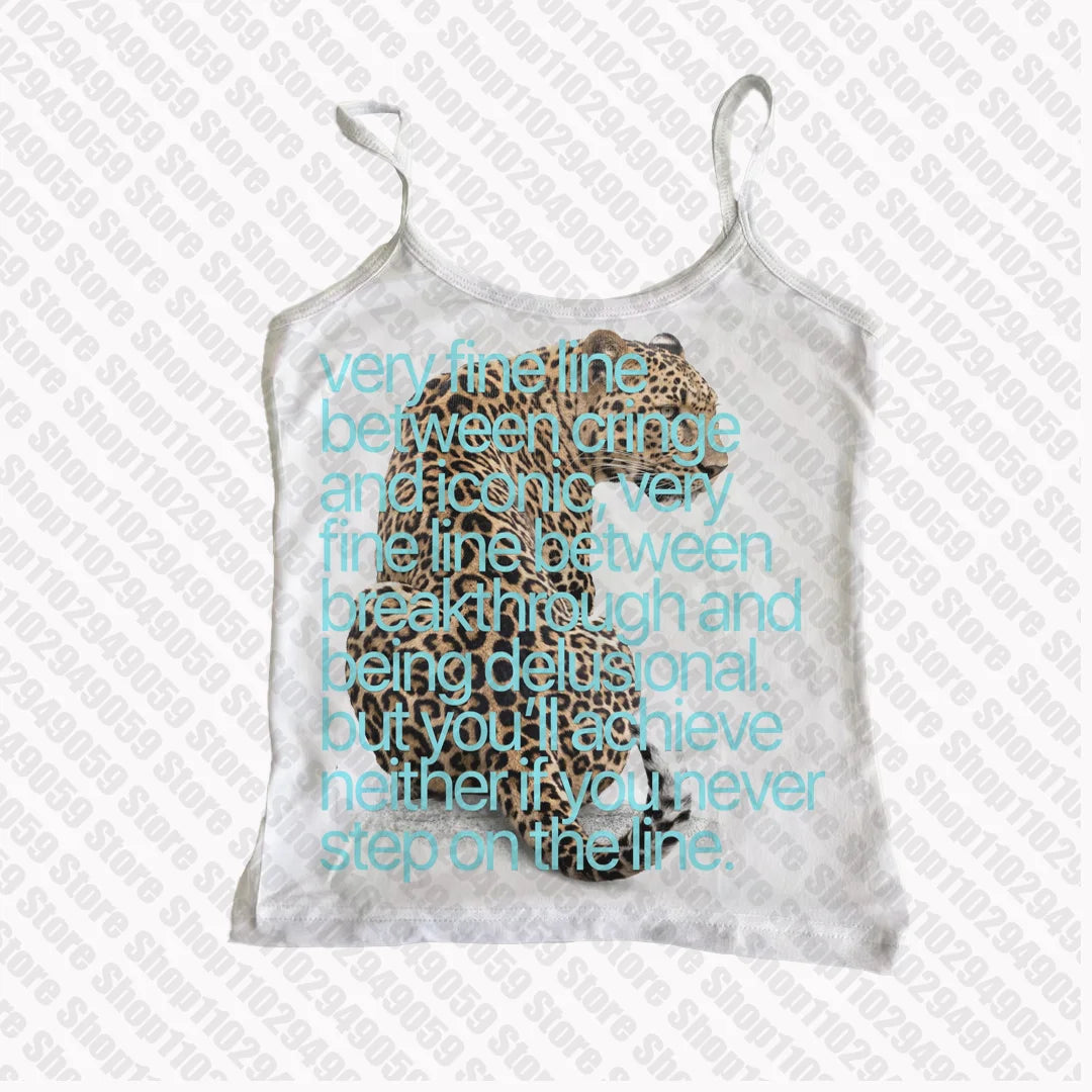 Tanks & Camis Cute Tops With Suspenders Vintage Clothing Top Y2k Clothes Women Harajuku Aesthetic Women's Blouses Crop Top Woman