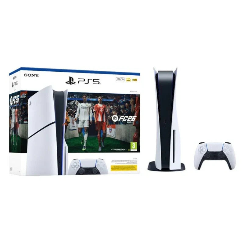 Sony PlayStation 5 Slim Console Disk With EA FC 26 Voucher Bundle