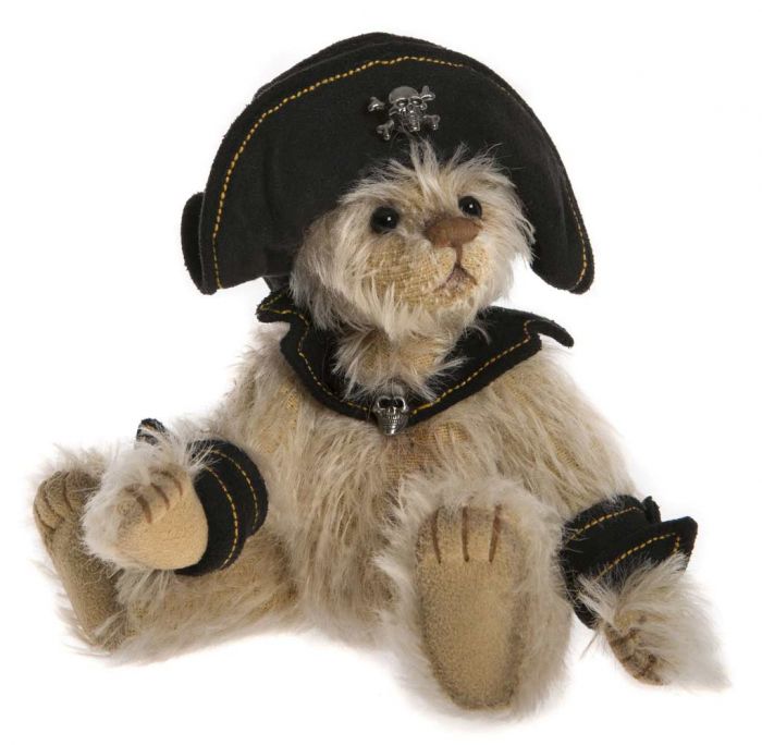 Charlie Bears Dubloon Teddy Bear Pirate