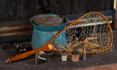 Bob Summers Fishing Net - made by Ron Reinhold
